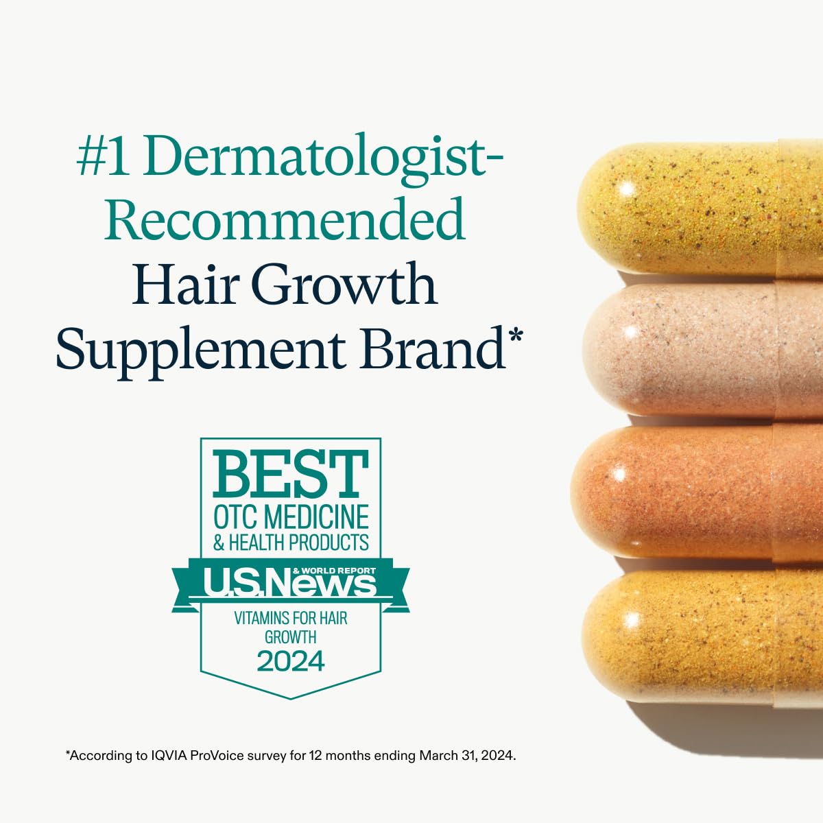 Nutrafol Women's Balance Hair Growth Supplements, Dermatologist Recommended - 1 Month Supply