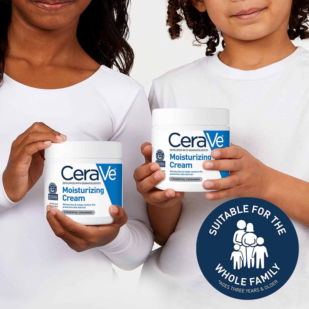 CeraVe Moisturizing Cream, Body and Face Moisturizer for Dry Skin (19 Ounce)