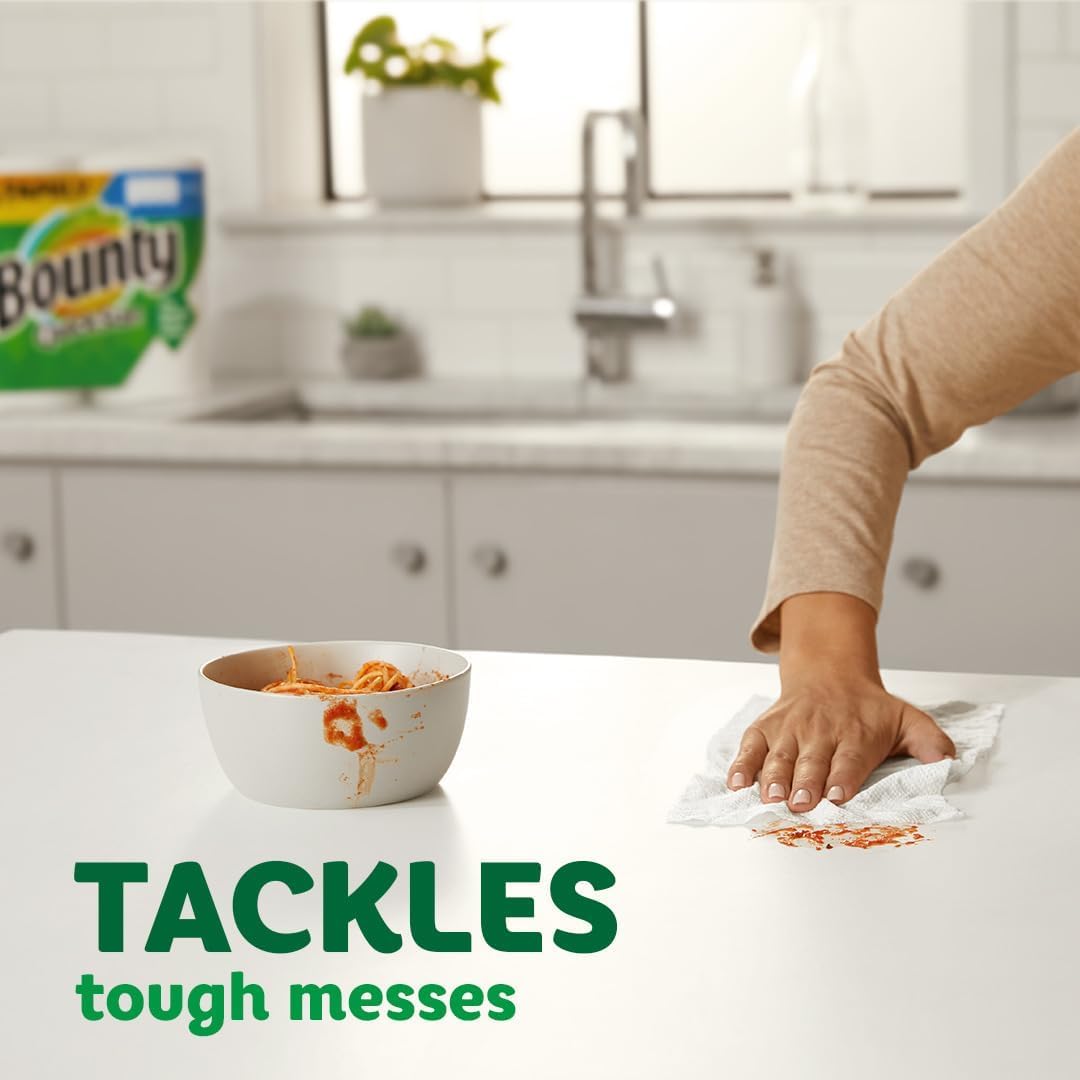 Bounty Quick Size Paper Towels 20 Regular Family Rolls