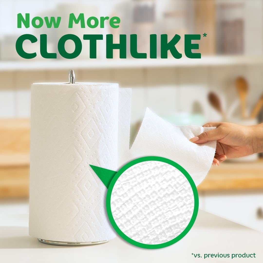 Bounty Quick Size Paper Towels 20 Regular Family Rolls