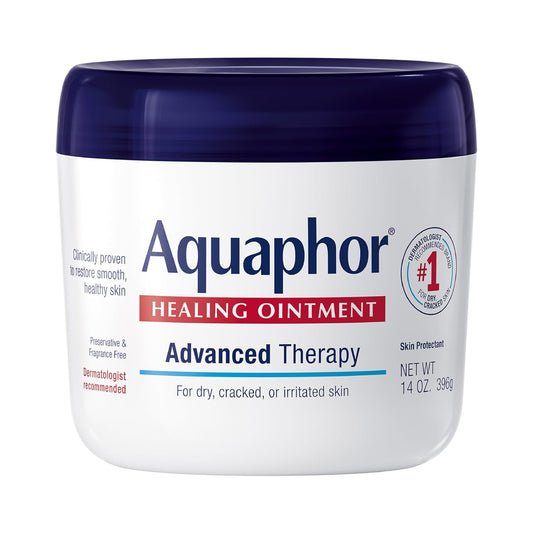 Aquaphor Healing Ointment, Advanced Therapy for Dry Skin Body Moisturizer