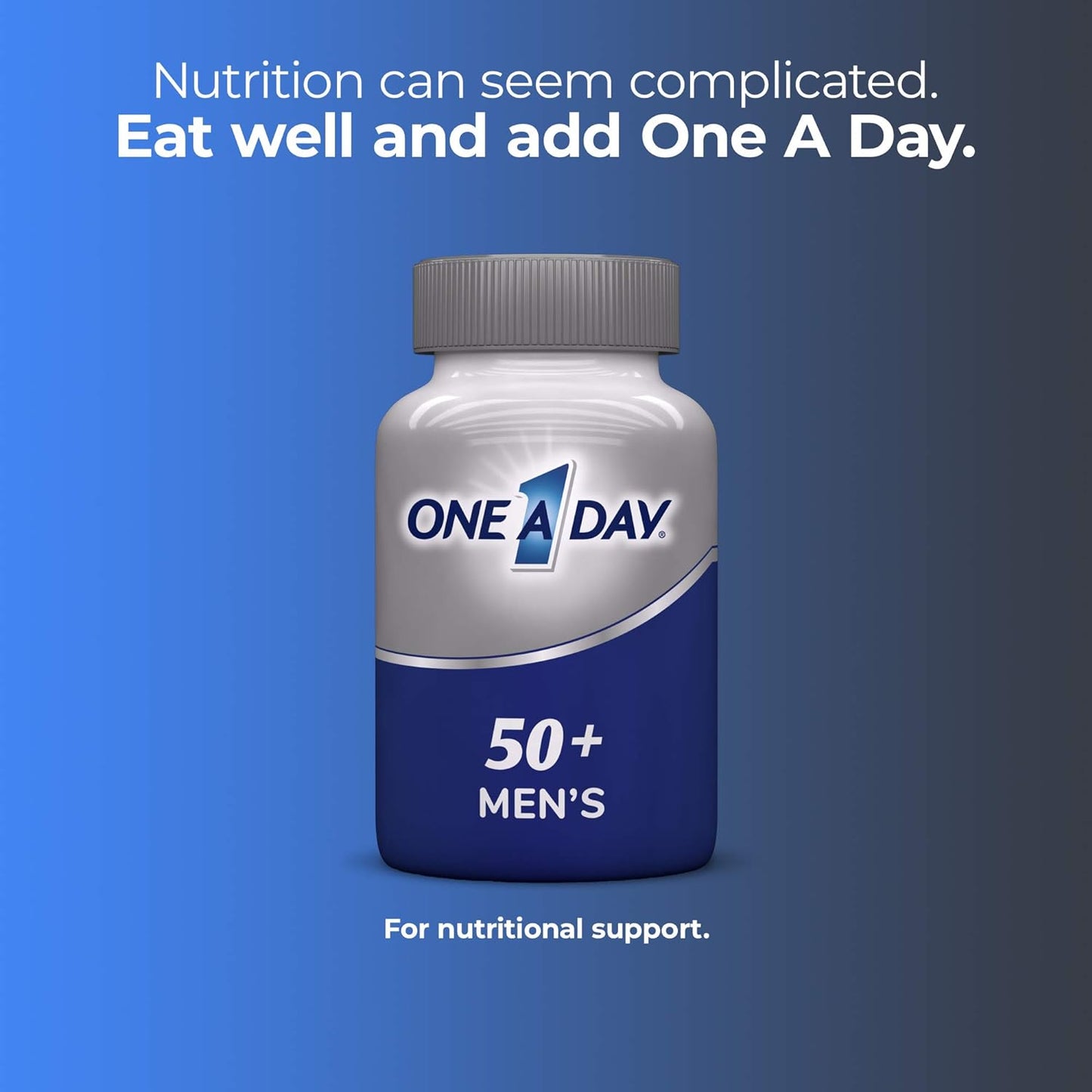 One A Day Men’s 50+ Healthy Advantage Multivitamin, (200 Count)